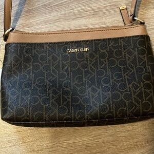 Calvin Klein Brown (Cashew) Purse / Crossbody Bag NWT